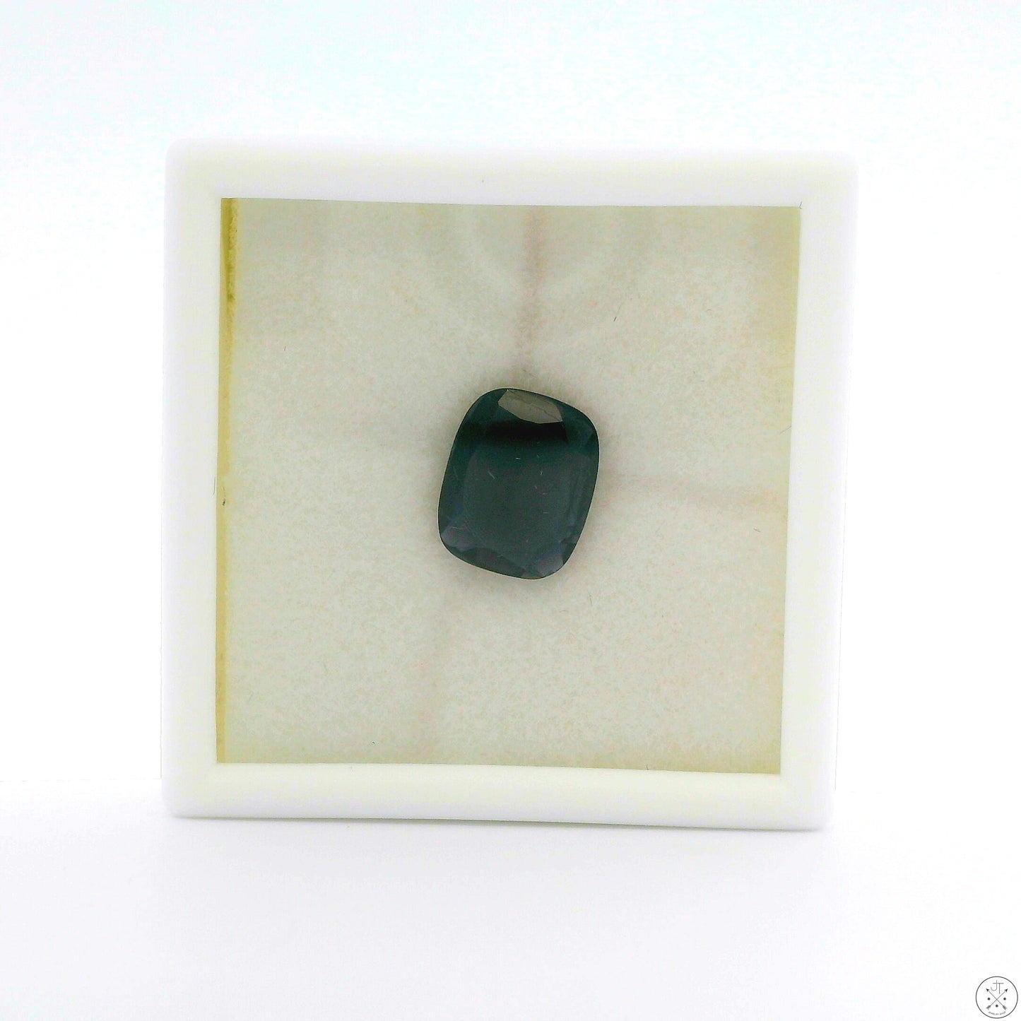 1.82 Carat Natural Iolite 10 x 8 mm Modified Rectangle Cut Faceted Gemstone Loose