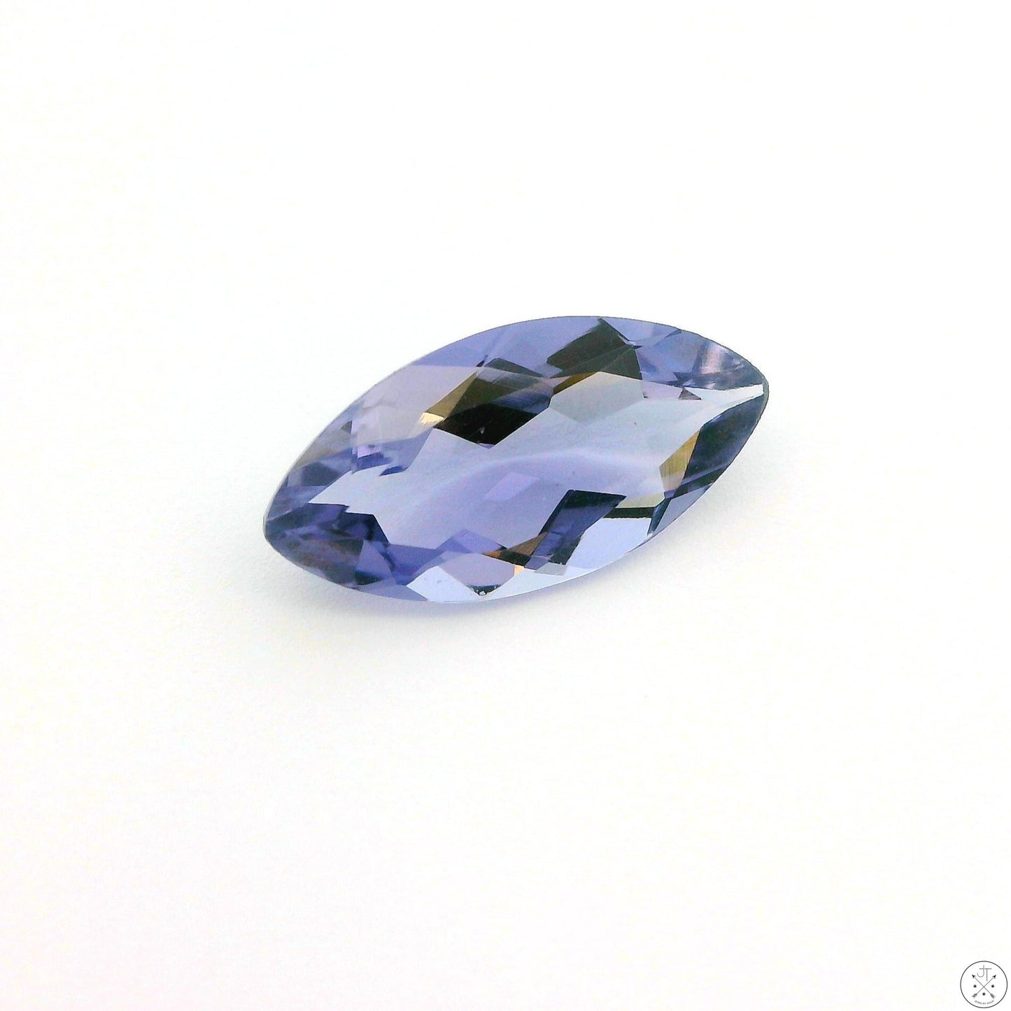 1.30 Carat Natural Iolite 12 x 6 mm Marquise Cut Faceted Gemstone Loose