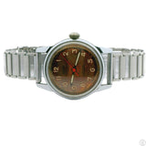 Vintage Enicar Swiss 30 mm Wristwatch 17 J Mechanical 1940s Running 6-9in Adjustable