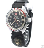 Vintage Vostok 1980s Tank Commander 40 mm Wristwatch Mechanical Running 8.5 in USSR