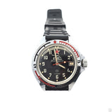 Vintage Vostok 1980s Tank Commander 40 mm Wristwatch Mechanical Running 8.5 in USSR