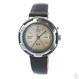 Vintage Slava KGB 38 mm Wristwatch Automatic Day Date Running 8 in Russia