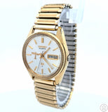 1978 Seiko Boeing Day Date Quartz 36 mm 30 Year Service Watch Runs 7546 Personalized