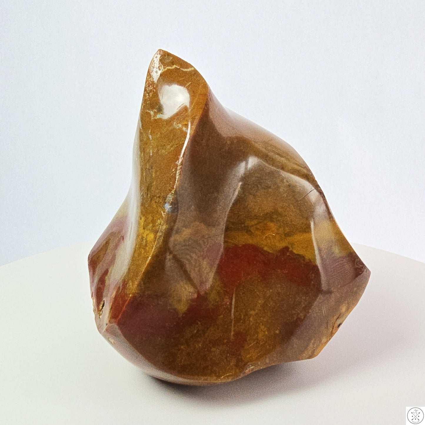 New 1530 gram 5 inch Natural Red Jasper Flame 3.37 lb