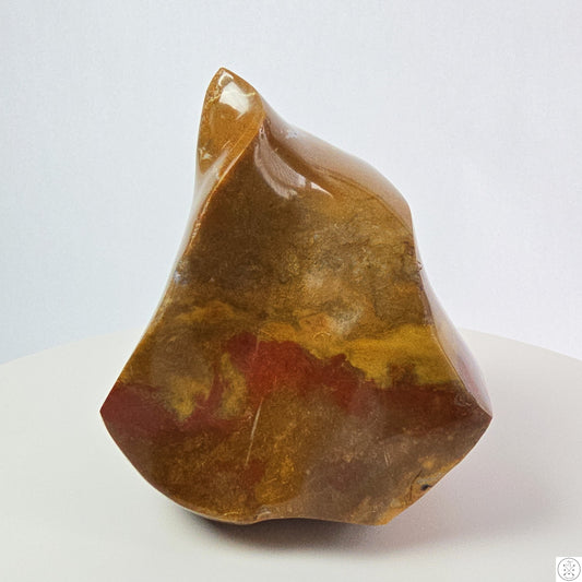 New 1530 gram 5 inch Natural Red Jasper Flame 3.37 lb