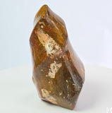 New 675 gram 5 1/4 inch Natural Red Jasper Flame 1.5 lb