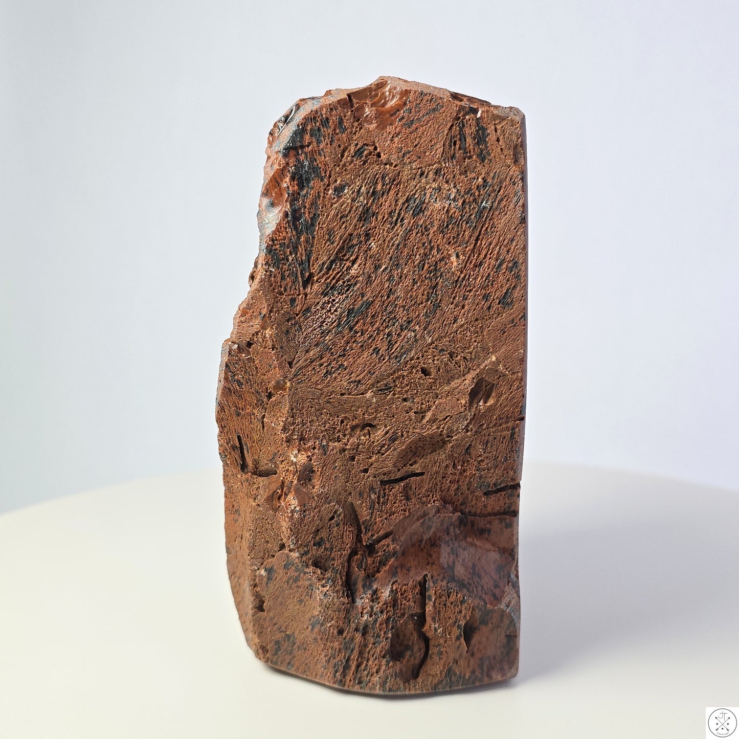 Vintage 1117 gram 4.7 inch Natural Mahogany Obsidian Freeform 2.46 lb Specimen