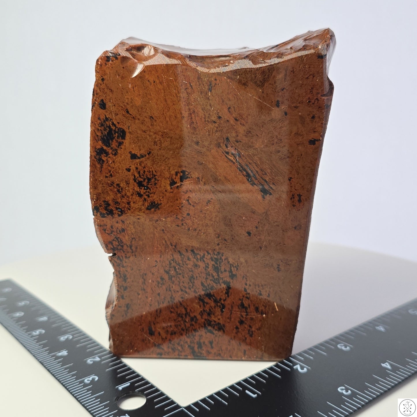 Vintage 1117 gram 4.7 inch Natural Mahogany Obsidian Freeform 2.46 lb Specimen