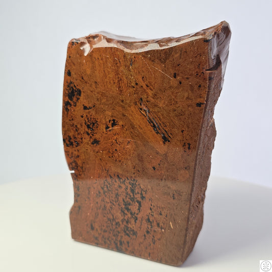 Vintage 1117 gram 4.7 inch Natural Mahogany Obsidian Freeform 2.46 lb Specimen