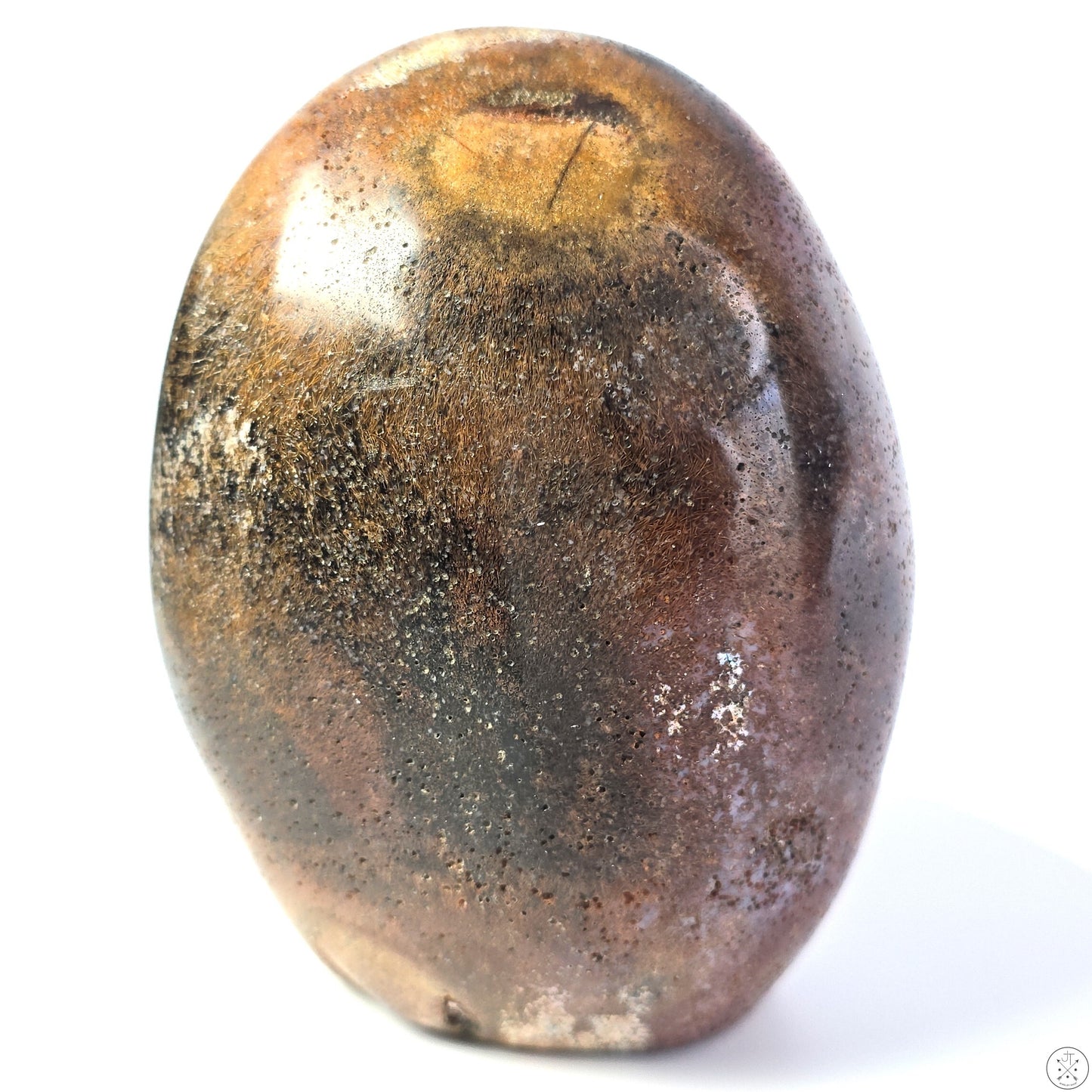 New 1242 gram 4.9 inch Natural Hair Agate Freeform 2.74 lb Polished Specimen