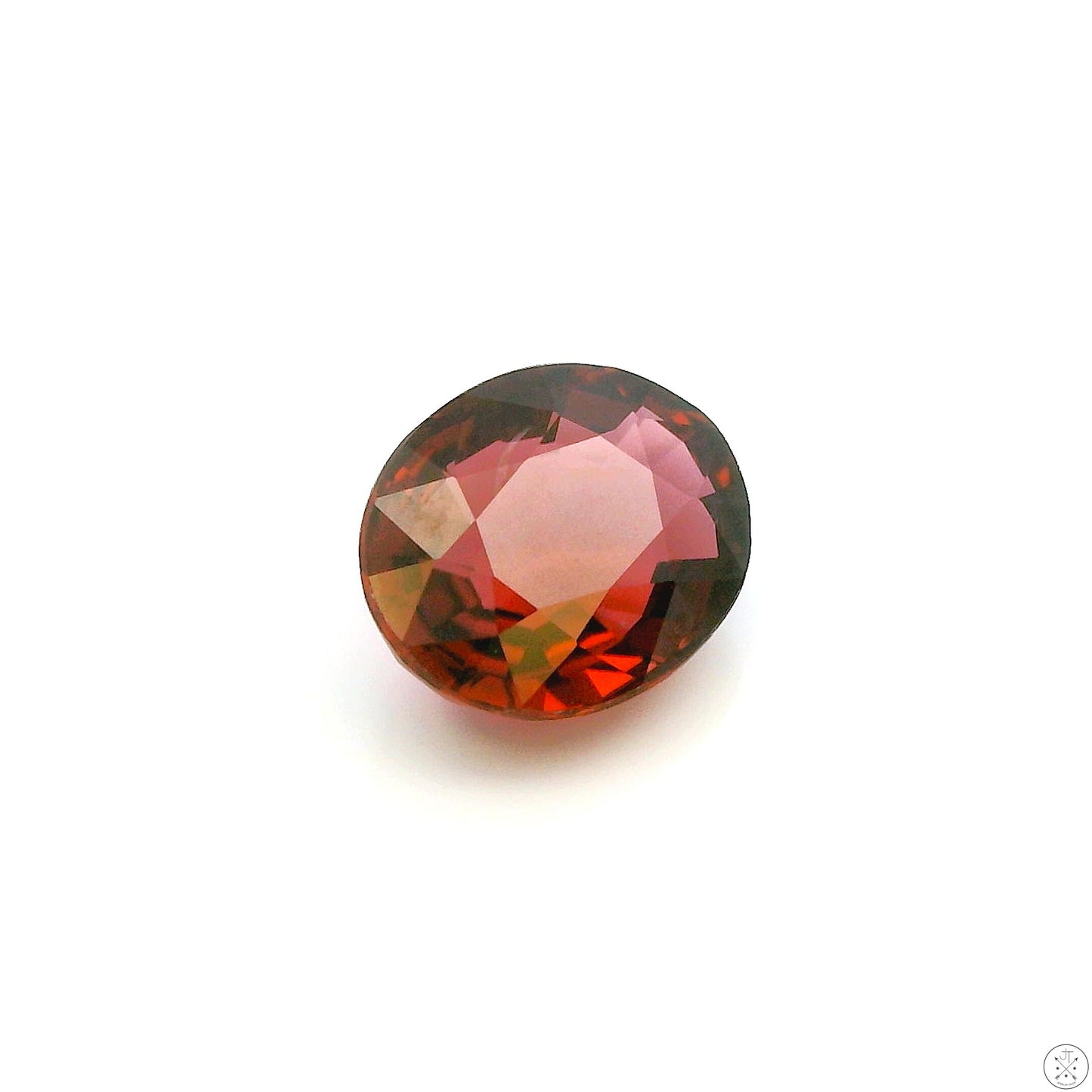 1.60 Carat Natural Pink Tourmaline 8.2 x 6.8 mm Oval Faceted Gemstone Loose