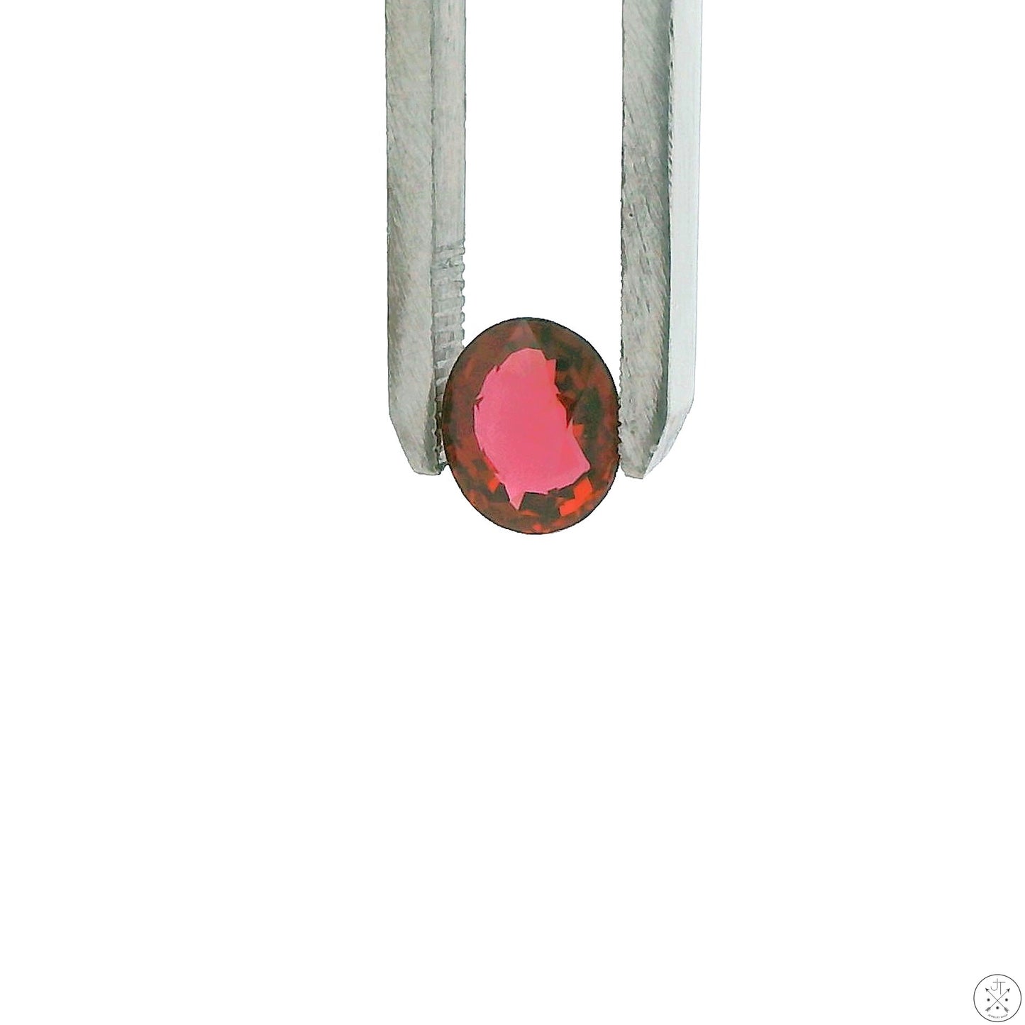 1.60 Carat Natural Pink Tourmaline 8.2 x 6.8 mm Oval Faceted Gemstone Loose