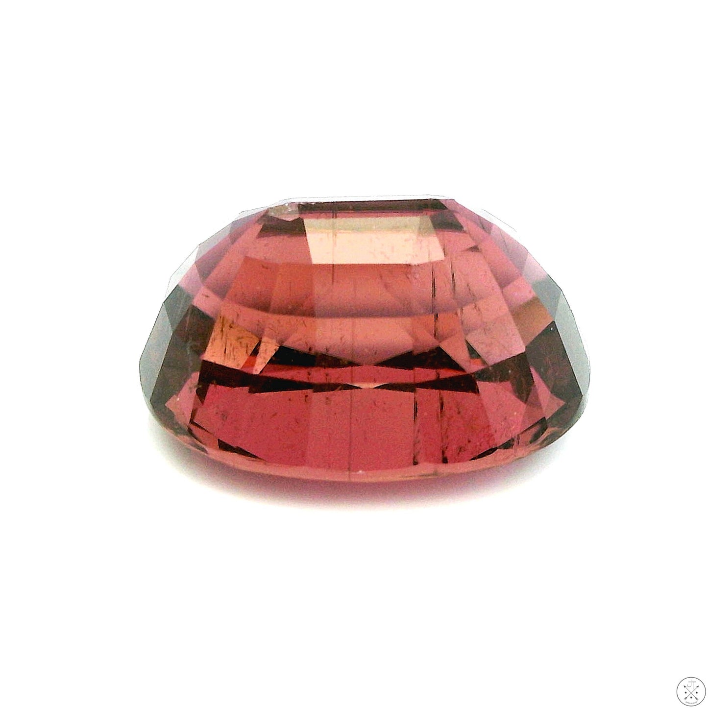 5.31 Carat Natural Pink Tourmaline 12 x 9 mm Oval Faceted Gemstone Loose