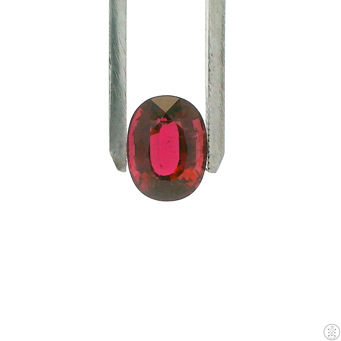 5.31 Carat Natural Pink Tourmaline 12 x 9 mm Oval Faceted Gemstone Loose