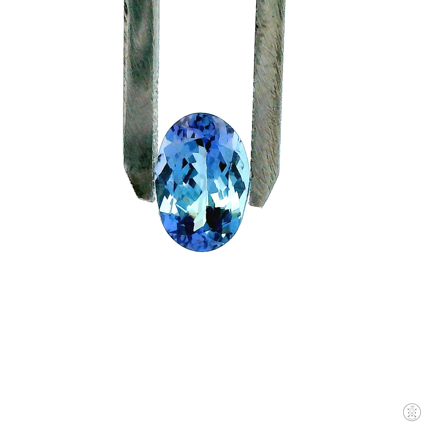 1.59 Carat Natural Tanzanite 9 x 6 mm Oval Faceted Gemstone Loose