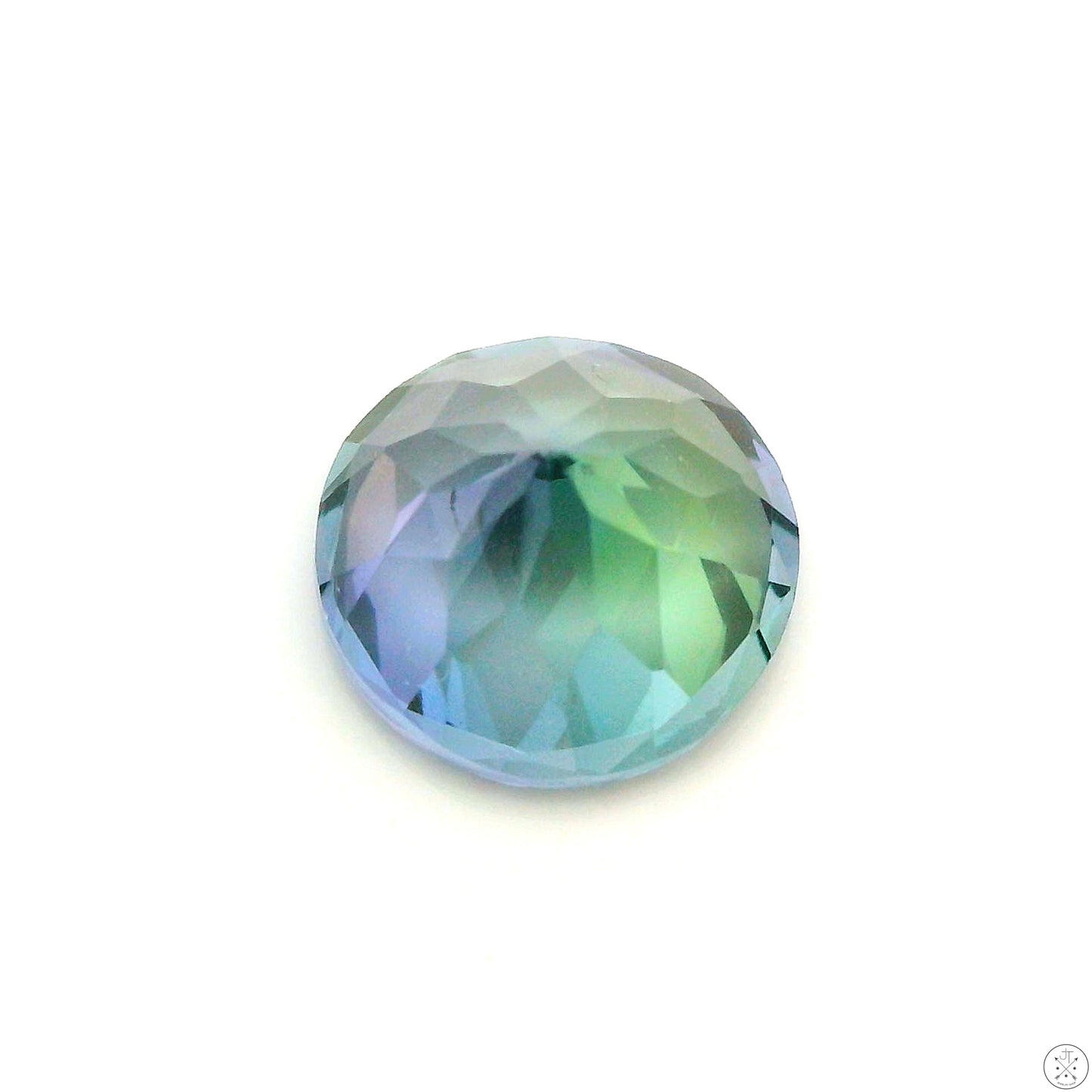1.40 Carat Natural Tanzanite 6.7 mm Round Faceted Gemstone Loose