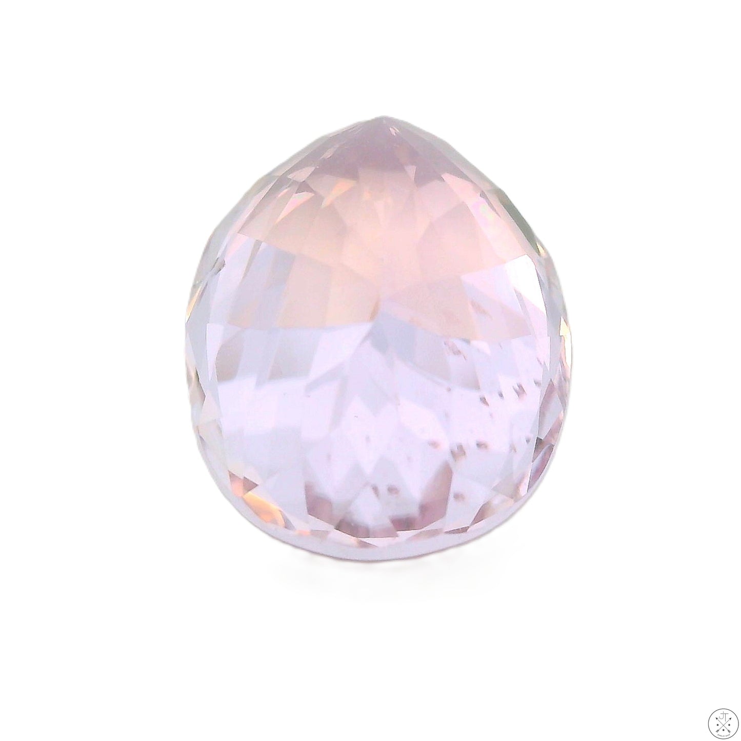 9.90 Carat Natural Kunzite 15 x 11 mm Oval Faceted Gemstone Loose