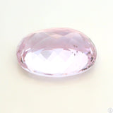 9.90 Carat Natural Kunzite 15 x 11 mm Oval Faceted Gemstone Loose