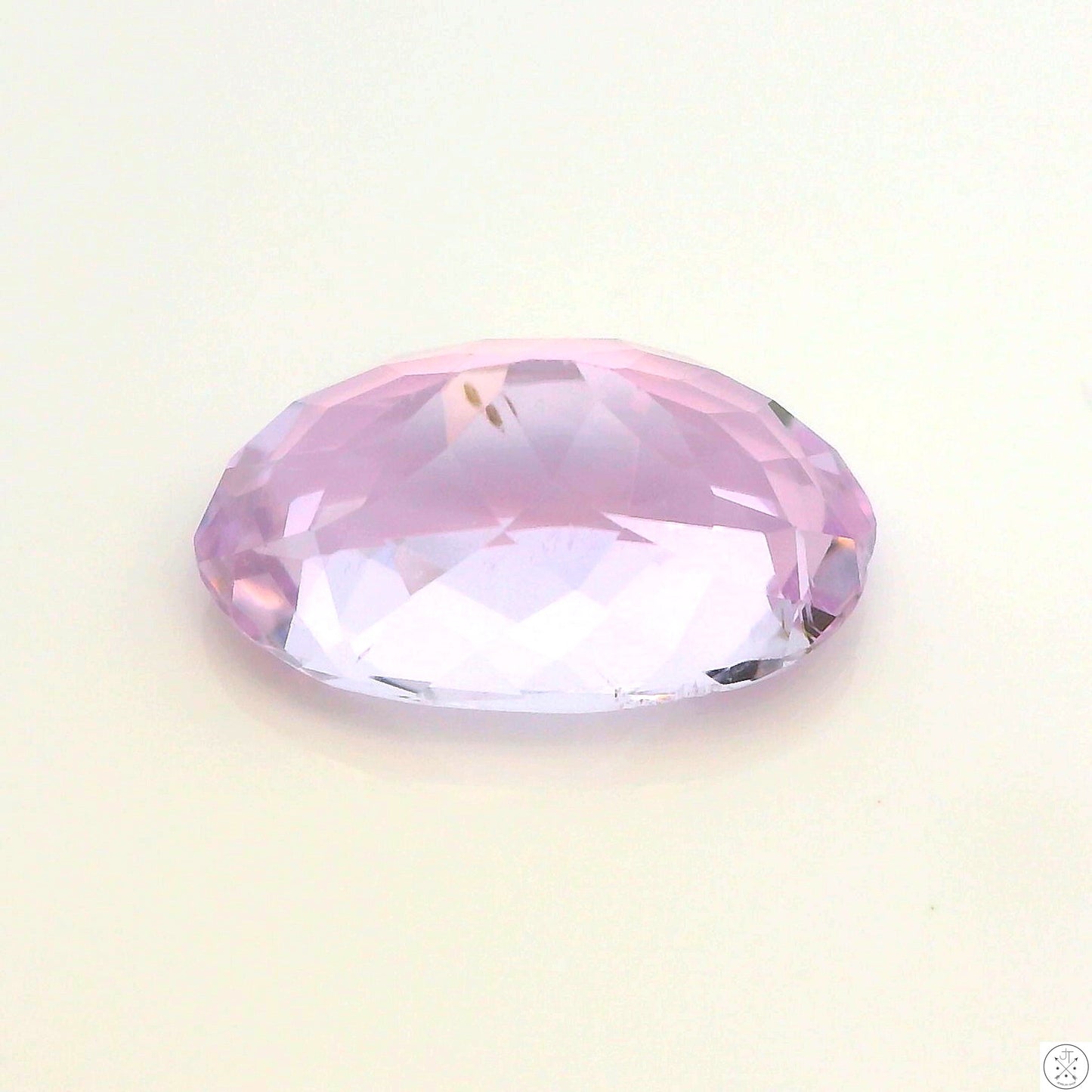 4.61 Carat Natural Kunzite 13 x 8 mm Oval Faceted Gemstone Loose