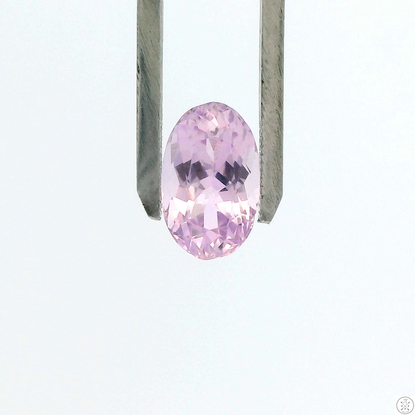 4.61 Carat Natural Kunzite 13 x 8 mm Oval Faceted Gemstone Loose