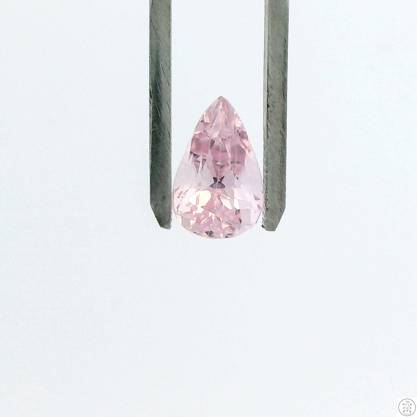 5.33 Carat Natural Kunzite 13 x 8.4 mm Pear Faceted Gemstone Loose