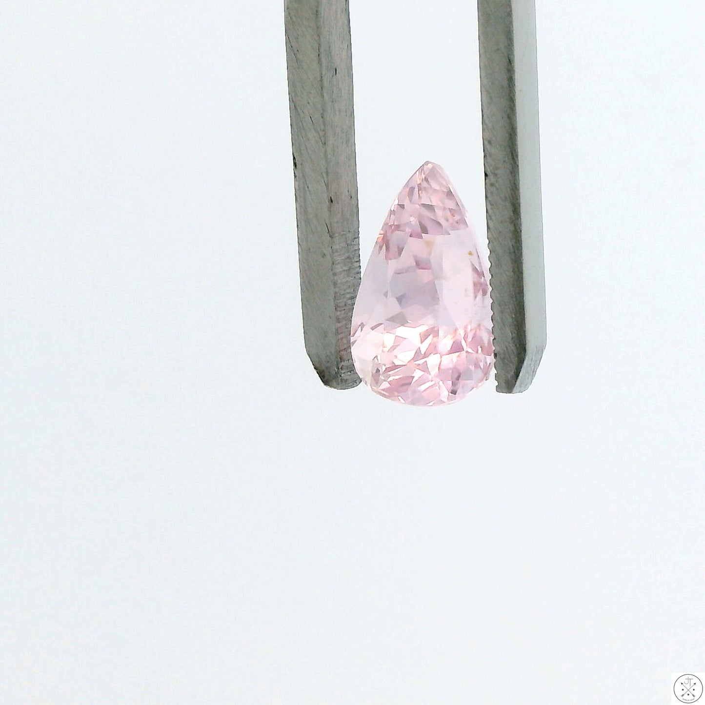 5.33 Carat Natural Kunzite 13 x 8.4 mm Pear Faceted Gemstone Loose