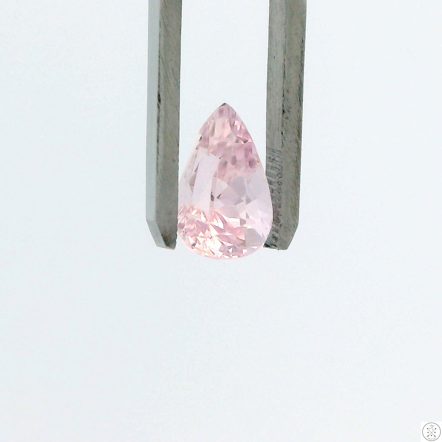 5.33 Carat Natural Kunzite 13 x 8.4 mm Pear Faceted Gemstone Loose