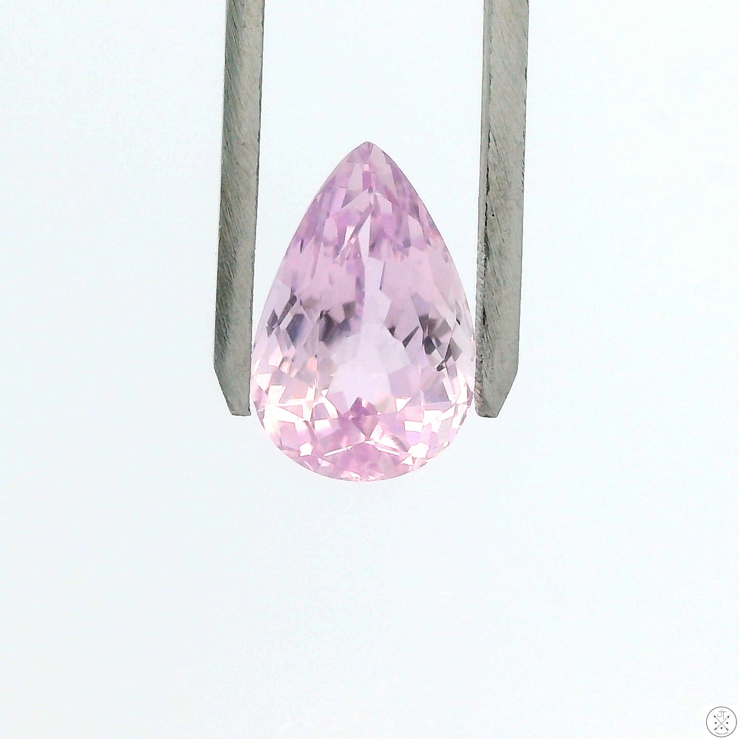 10.20 Carat Natural Kunzite 16.5 x 10.9 mm Pear Faceted Gemstone Loose