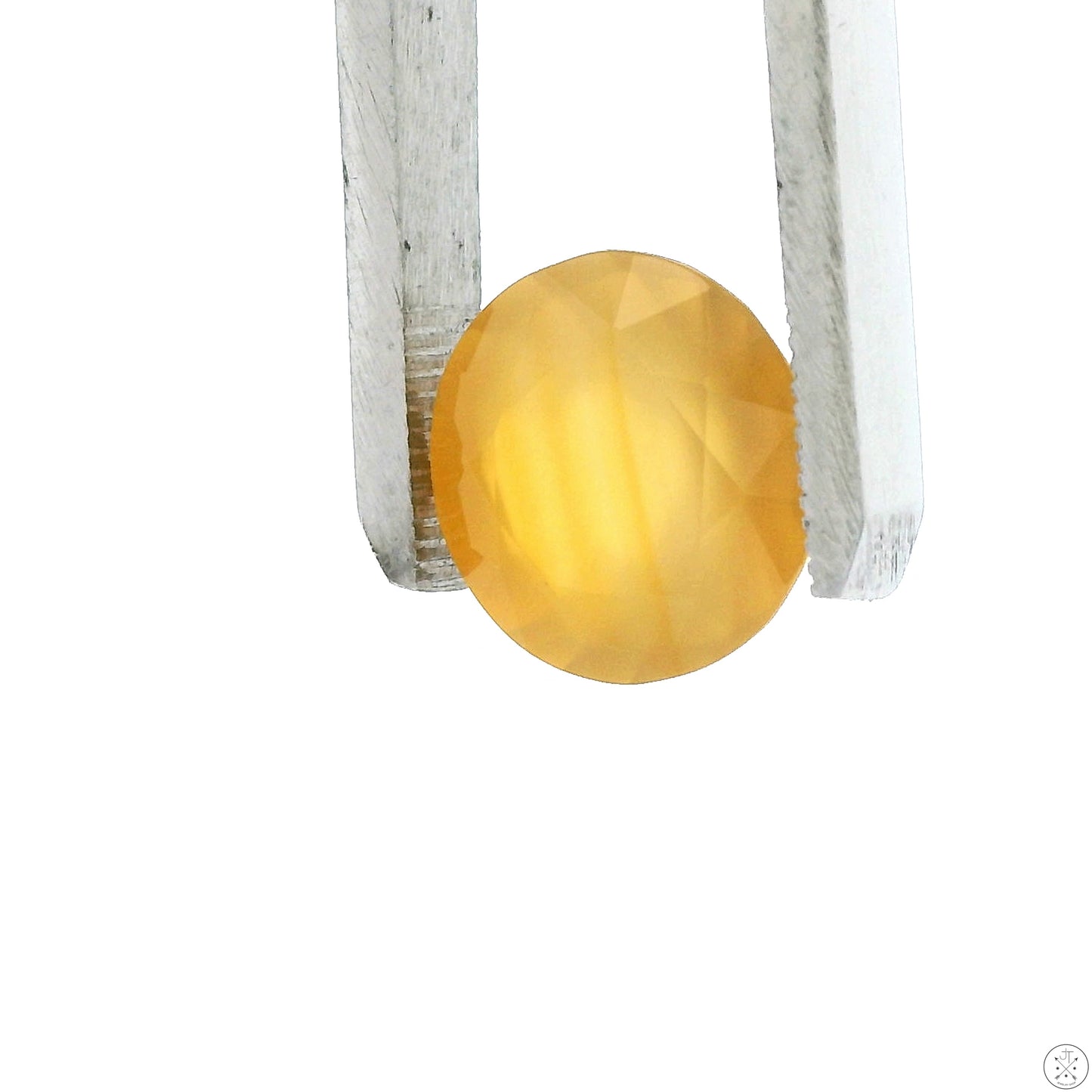 7.00 Carat Natural Honey Agate 12 mm Round Faceted Gemstone Loose