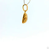 Vintage 18k Yellow Gold Scarab Egypt Pendant .7 inch Tall Charm