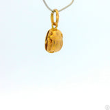 Vintage 18k Yellow Gold Scarab Egypt Pendant .7 inch Tall Charm