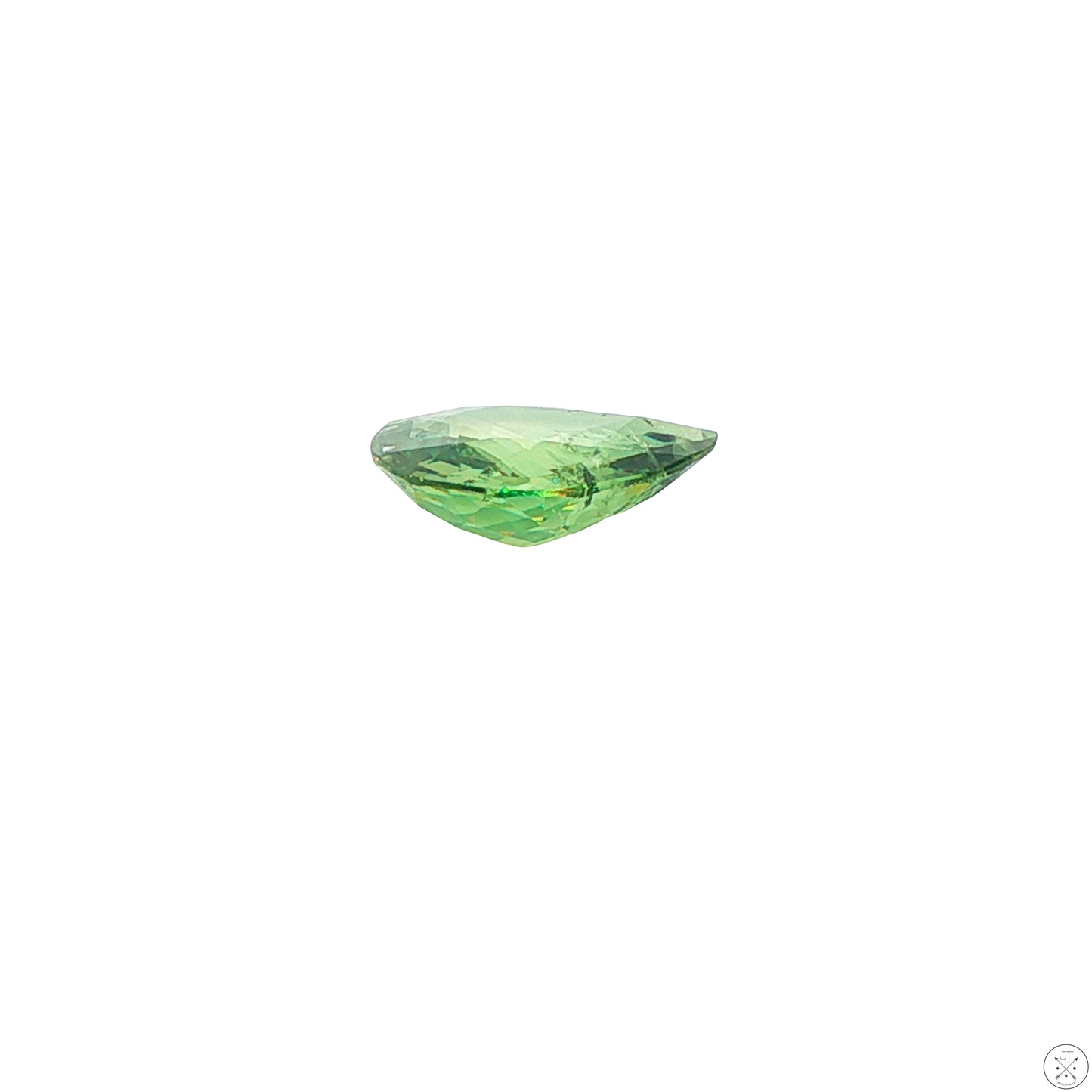 2.04 Carat Natural Demantoid Garnet 10 x 8 mm Pear Faceted Loose Gemstone