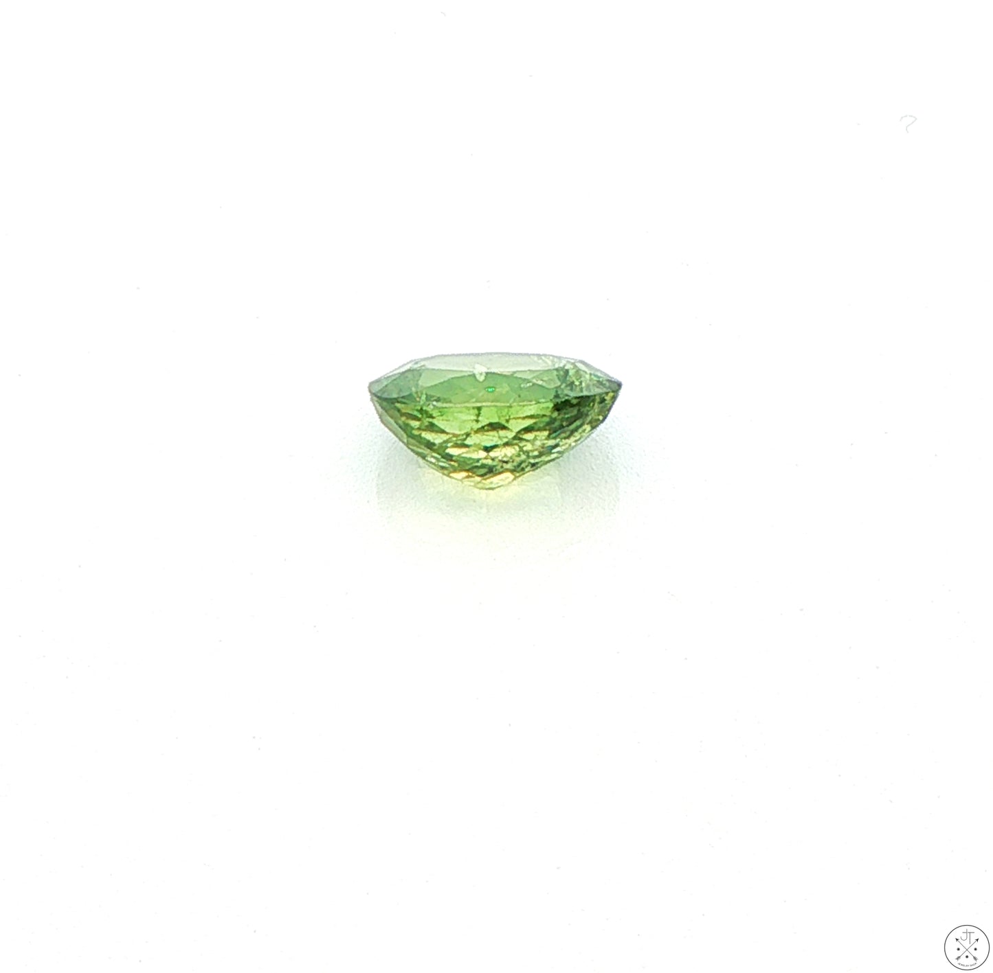 1.97 Carat Natural Demantoid Garnet 8 x 6 mm Oval Faceted Loose Gemstone