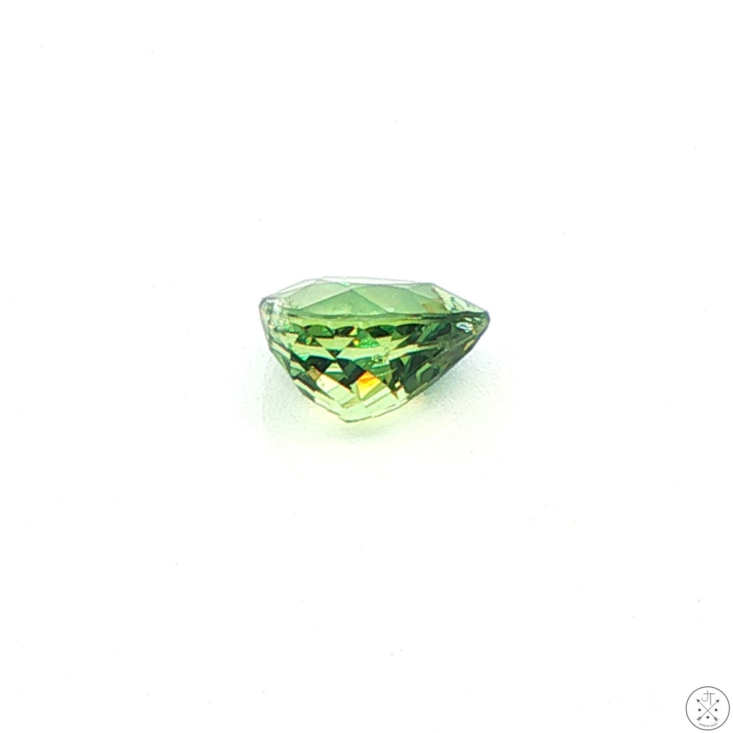2.01 Carat Natural Demantoid Garnet 8.3 x 5.6 mm Pear Faceted Loose Gemstone