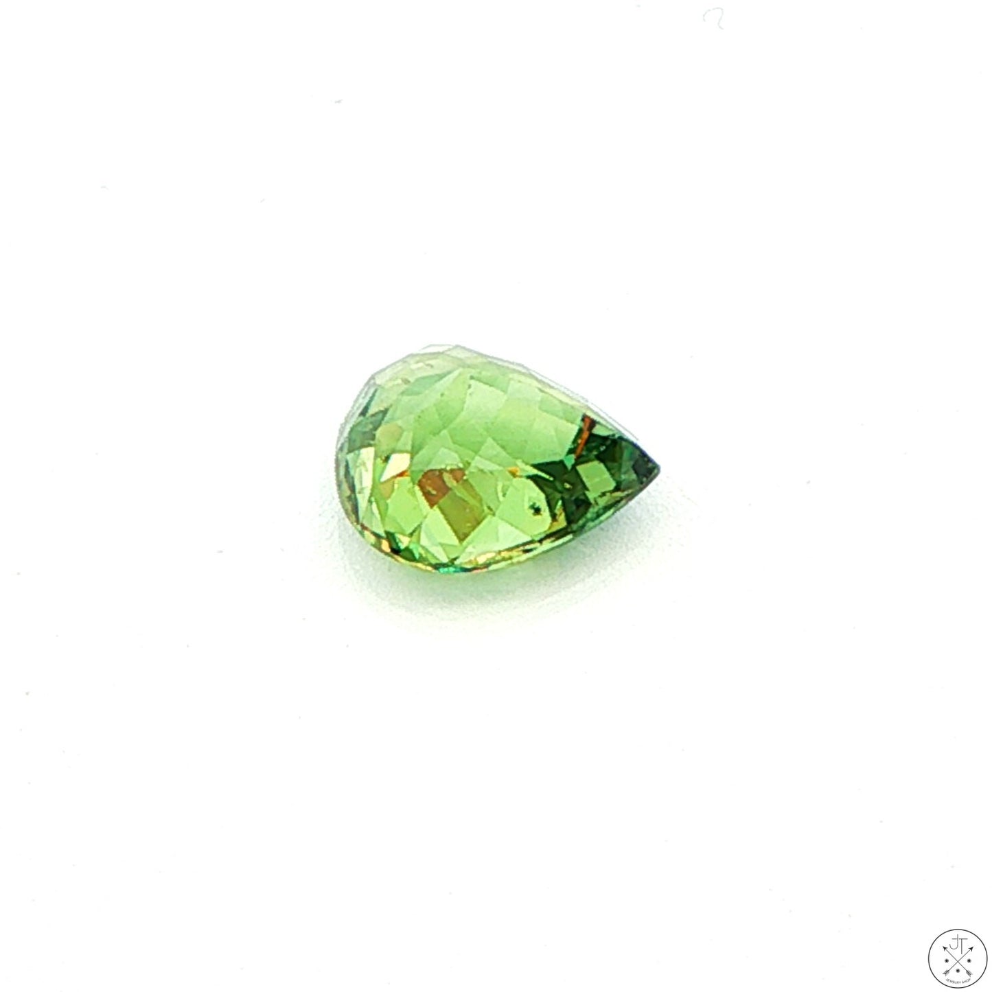 2.01 Carat Natural Demantoid Garnet 8.3 x 5.6 mm Pear Faceted Loose Gemstone