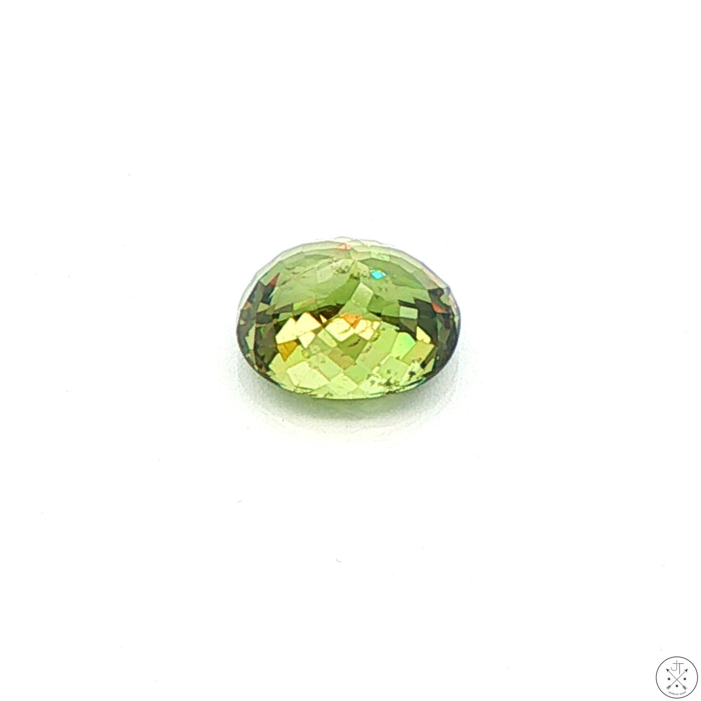 2.41 Carat Natural Demantoid Garnet 8 x 6 Oval Faceted Loose Gemstone