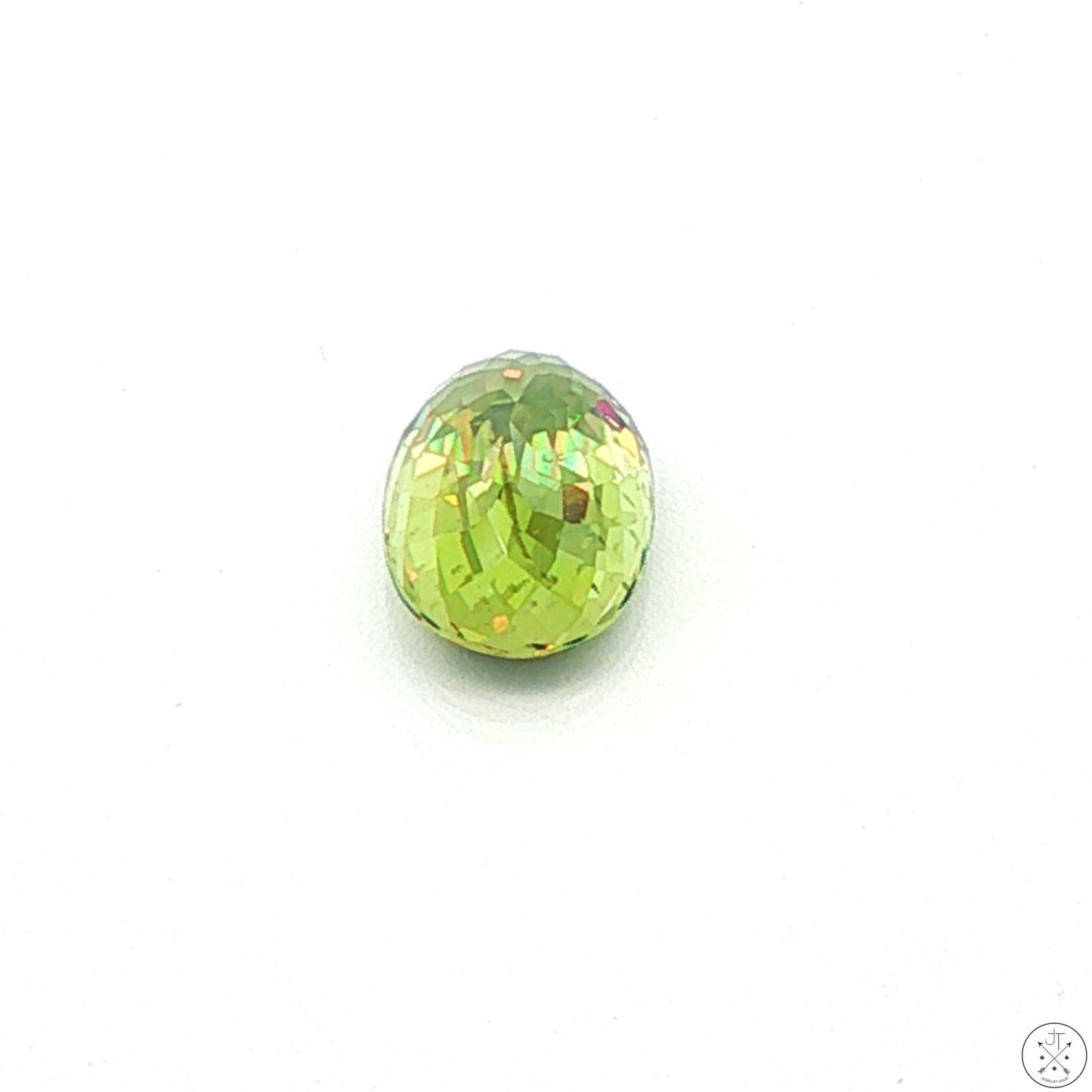 2.41 Carat Natural Demantoid Garnet 8 x 6 Oval Faceted Loose Gemstone