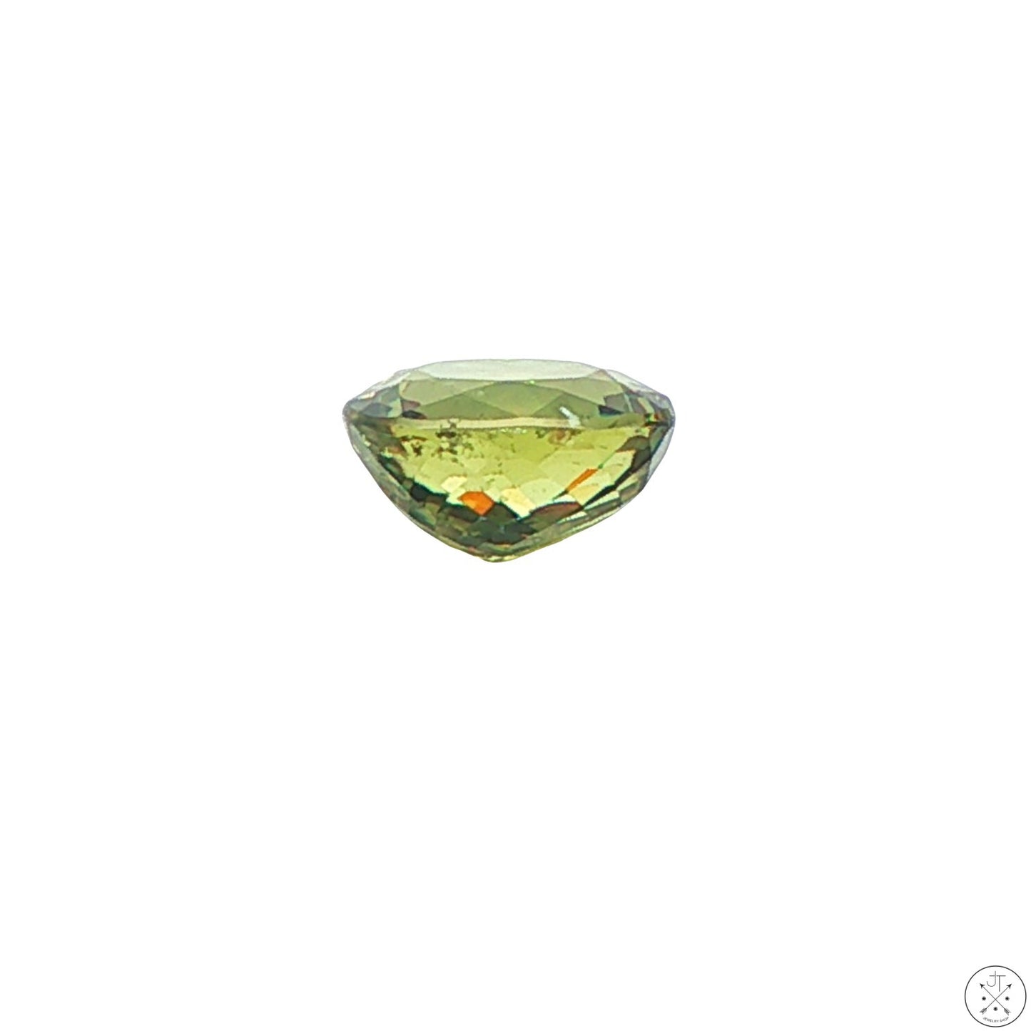 2.41 Carat Natural Demantoid Garnet 8 x 6 Oval Faceted Loose Gemstone