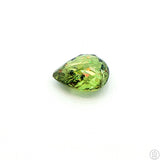 2.27 Carat Natural Demantoid Garnet 9 x 7 mm Pear Faceted Loose Gemstone