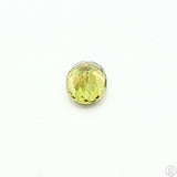 1.32 Carat Natural Demantoid Garnet 6.9 x 5.6 mm Oval Faceted Loose Gemstone