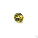 1.32 Carat Natural Demantoid Garnet 6.9 x 5.6 mm Oval Faceted Loose Gemstone