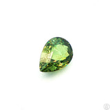 3.23 Carat Natural Demantoid Garnet 11 x 7.7 mm Pear Faceted Loose Gemstone