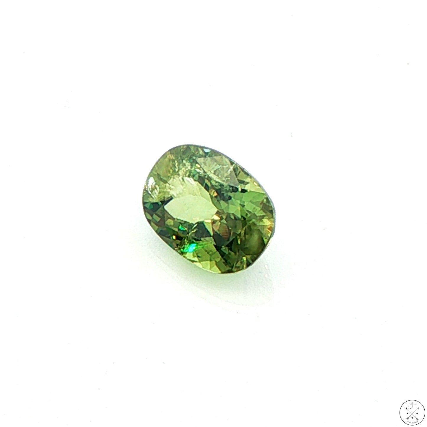 2.10 Carat Natural Demantoid Garnet 8.6 x 6.5 mm Oval Faceted Loose Gemstone