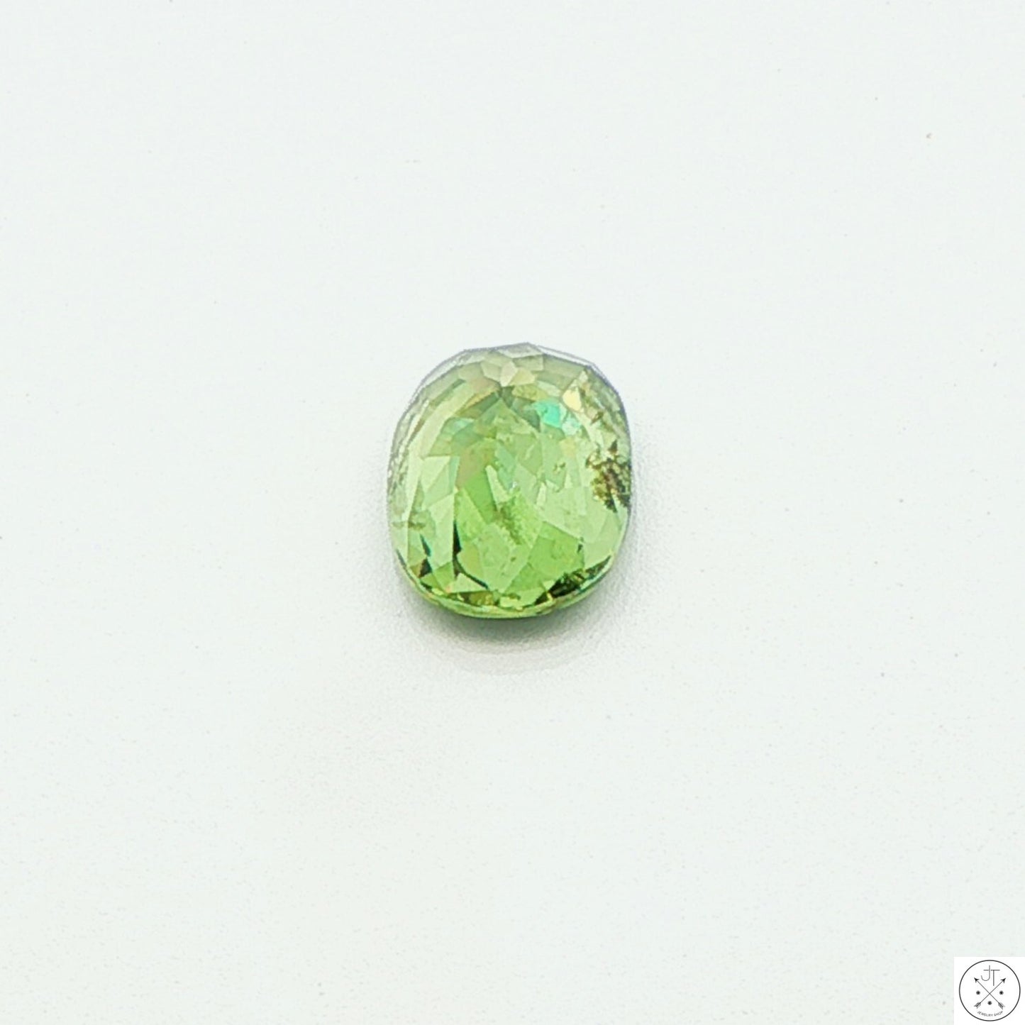 2.10 Carat Natural Demantoid Garnet 8.6 x 6.5 mm Oval Faceted Loose Gemstone