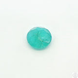 Rare 1.50 Carat Natural Grandidierite 8 mm Round Faceted Gemstone Loose
