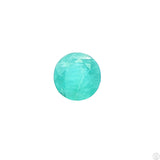 Rare 1.50 Carat Natural Grandidierite 8 mm Round Faceted Gemstone Loose