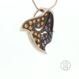 2003 LeVian Sterling Silver Pendant with Citrine and Amethyst Grand Sample