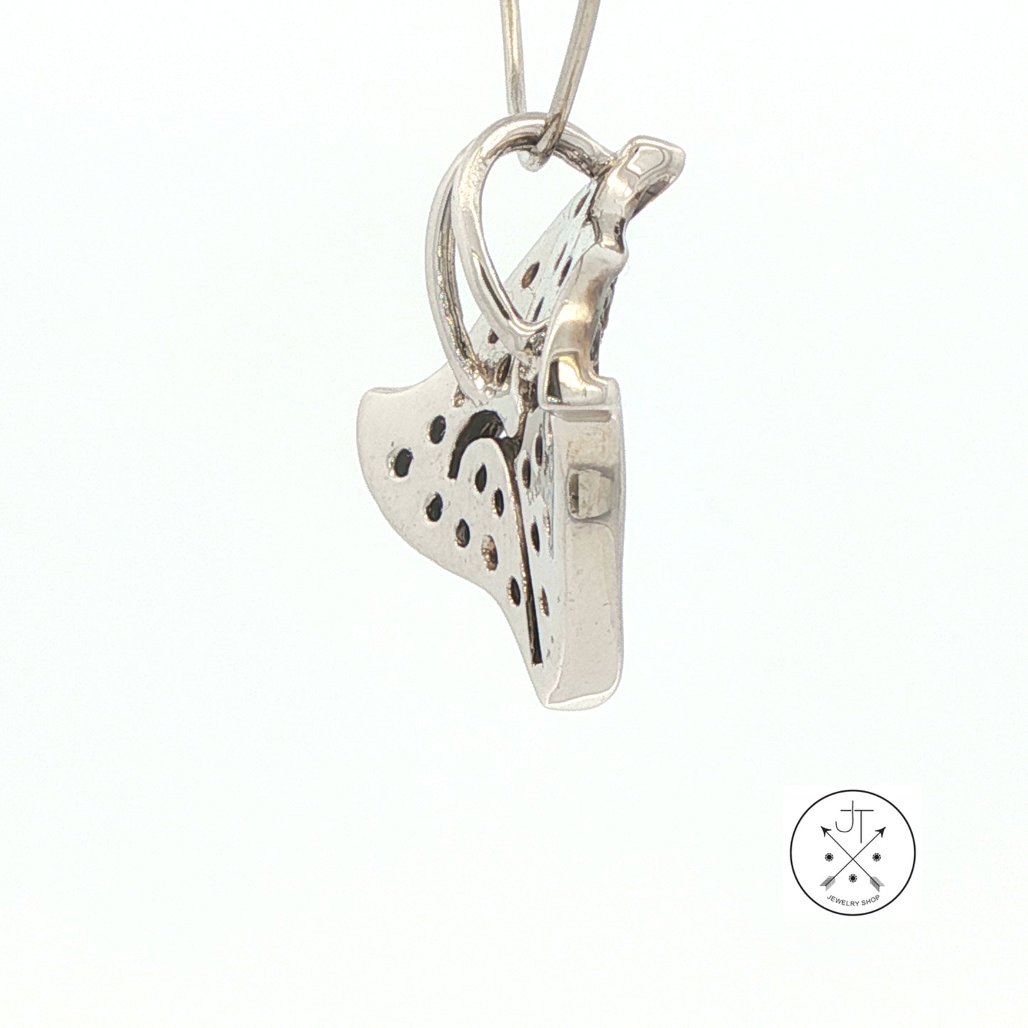 2003 LeVian Sterling Silver Pendant with Citrine and Amethyst Grand Sample