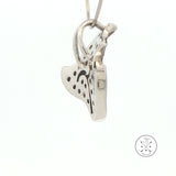 2003 LeVian Sterling Silver Pendant with Citrine and Amethyst Grand Sample