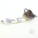 2003 LeVian Sterling Silver Pendant with Citrine and Amethyst Grand Sample